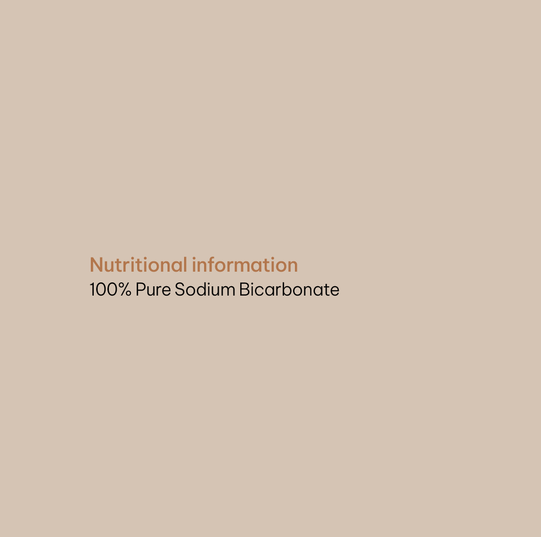 Sodium Bicarbonate Powder (50 - 454g)