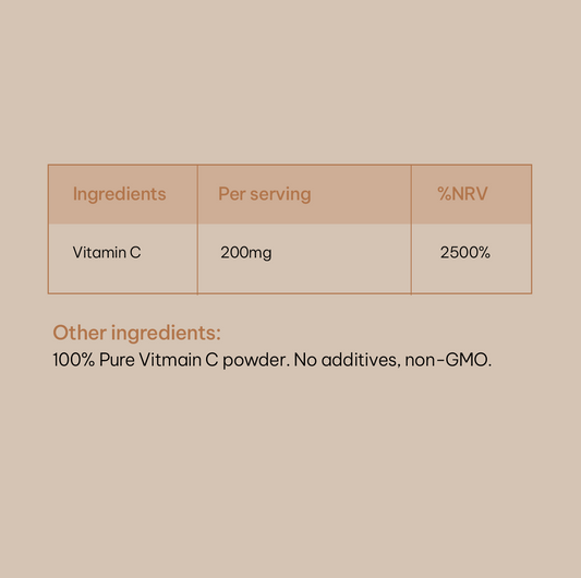 Vitamin C Ascorbic Acid Powder (30 Days)